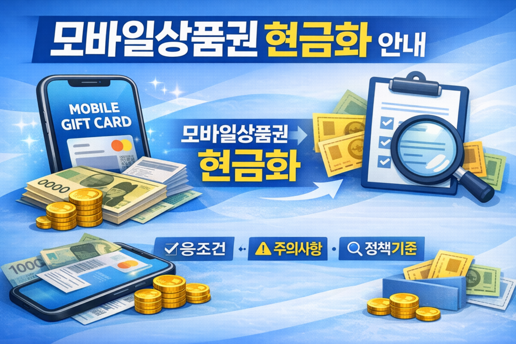 모바일상품권현금화