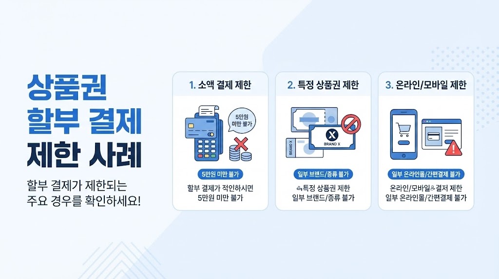 문화상품권 할부 결제 기준